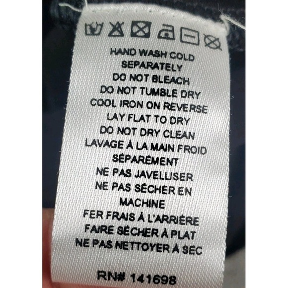 Ramy Brook Della Turtleneck Midi Dress Xxs Black Studded Long Sleeve Bodycon - Picture 6 of 15